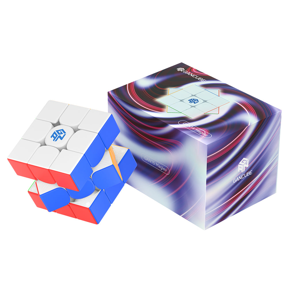 GAN 15 MagLev 3x3 Stickerless Frosted – High-End Speedcube mit MagLev-Technologie